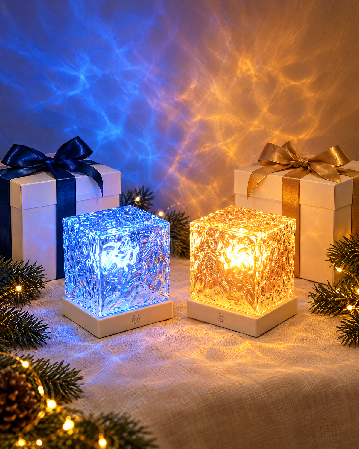Two-lamp gift set